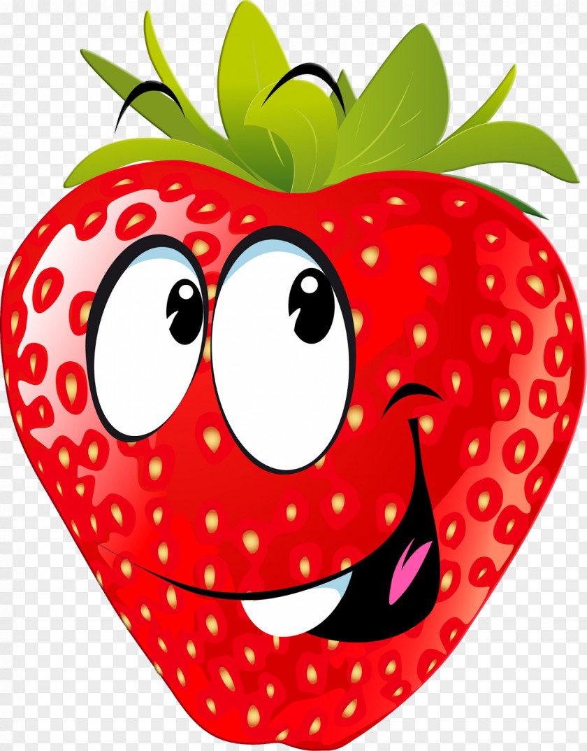 Strawberry Clip Art Fruit Cartoon PNG