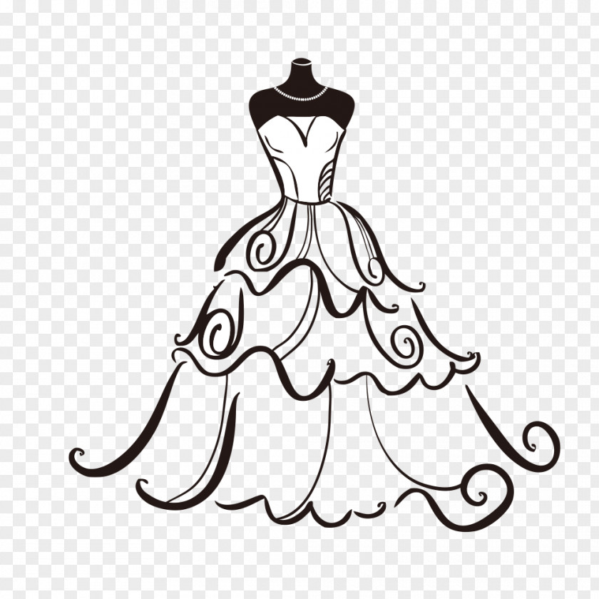 Wedding Dress Bride Clip Art PNG