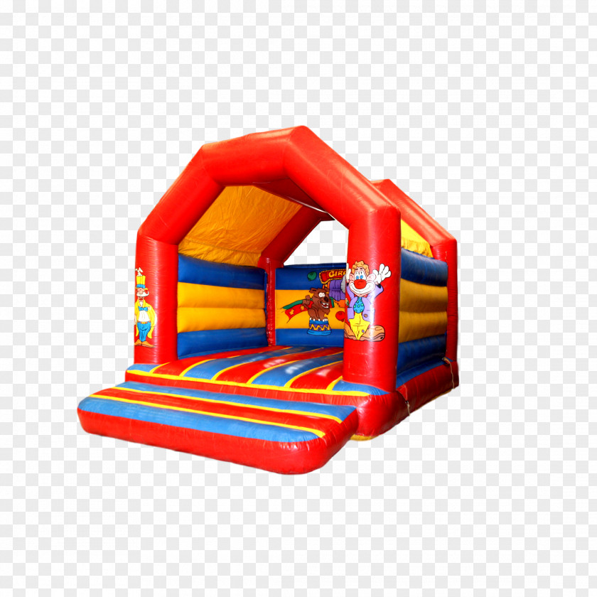 Circus Inflatable Bouncers Renting House PNG