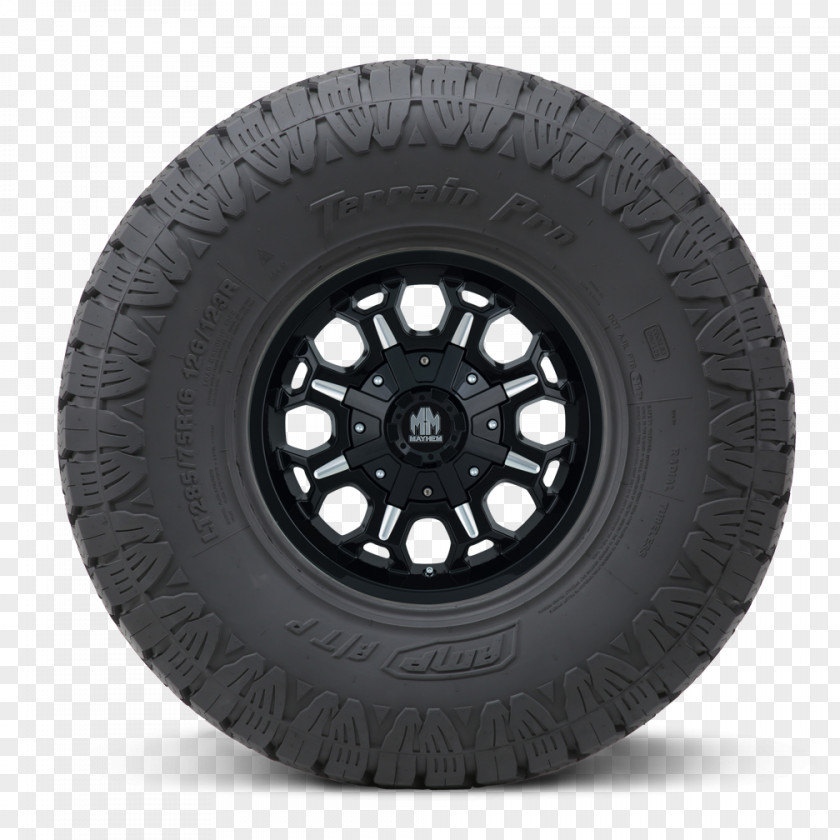 Dirty Tire Tread Pickup Truck Suspension Alloy Wheel PNG