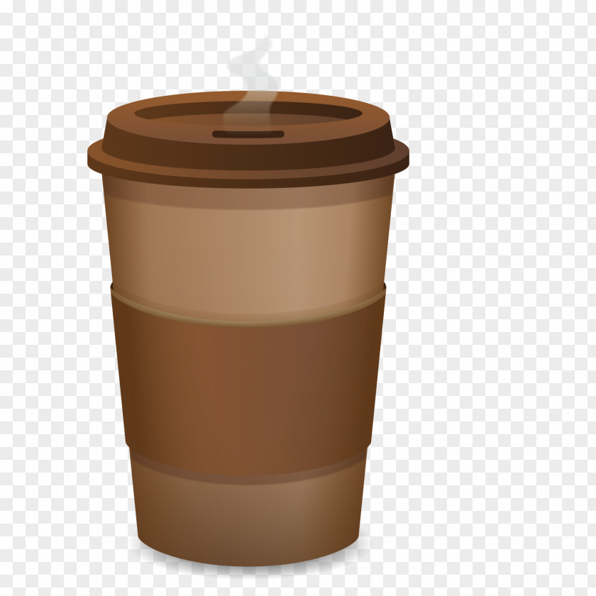 Disposable Coffee Cup Cafe Paper PNG
