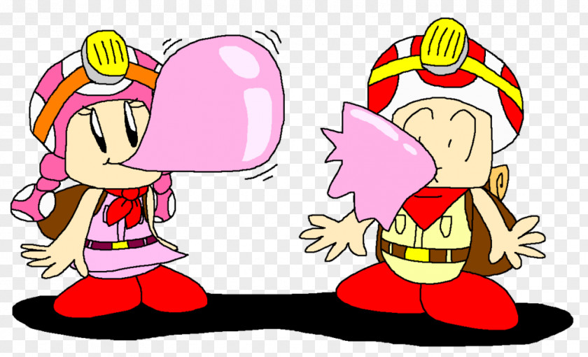 Gum Bubble Cartoon Pink M Clip Art PNG