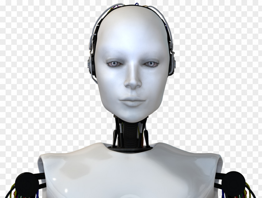Robots Humanoid Robot Woman Fan Cyborg Face PNG
