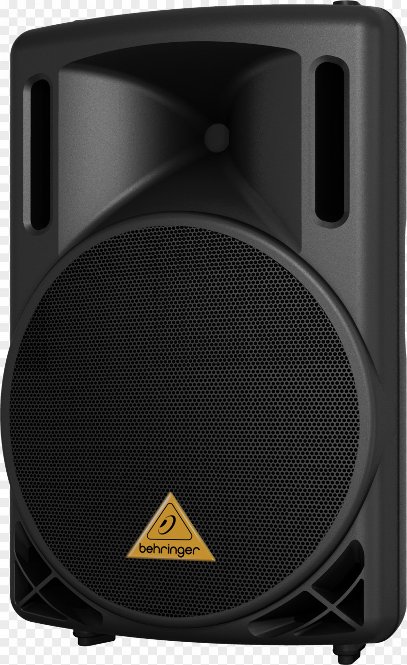 Speaker Microphone Loudspeaker Public Address Systems Behringer Powered Speakers PNG