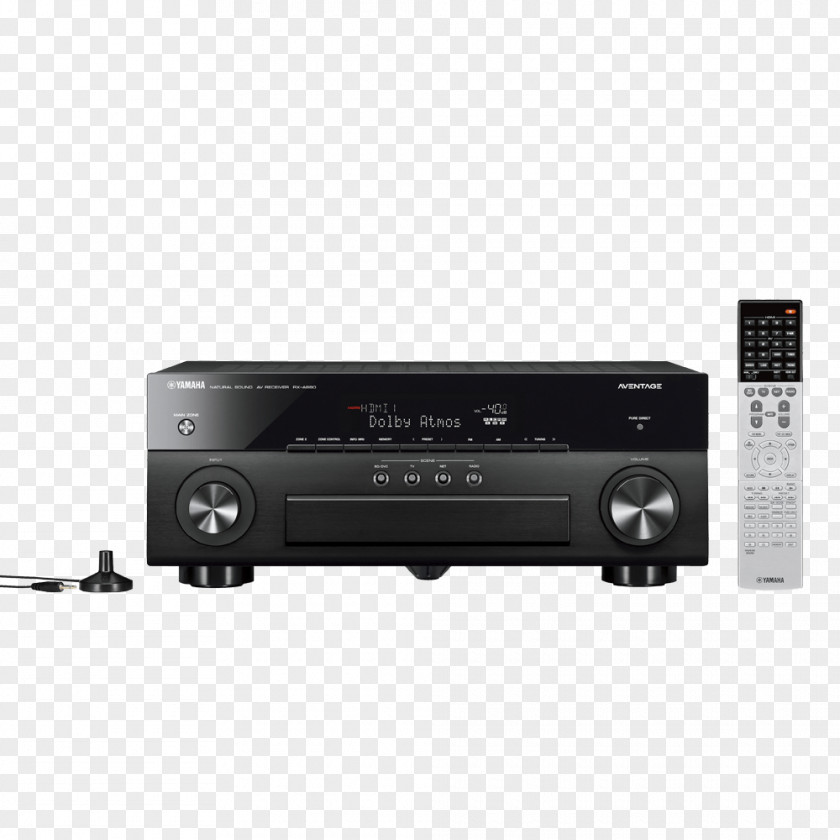 Yamaha Rx 125 AV Receiver AVENTAGE RX-A860 RX-A850 RX-A870 RX-A1070 PNG