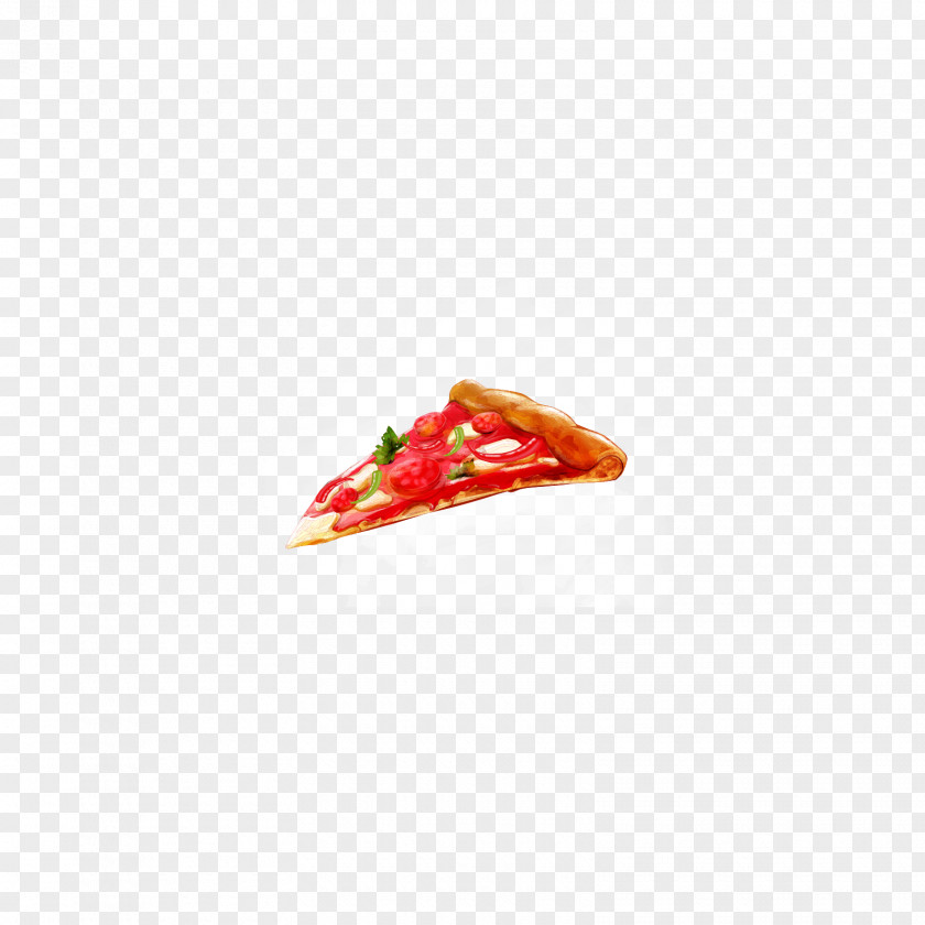 A Piece Of Red Pizza Gules PNG