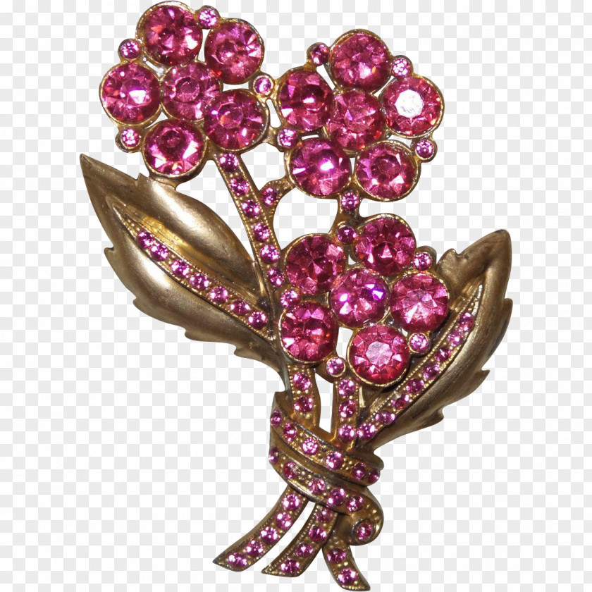 Brooch Jewellery Gemstone Clothing Accessories Ruby PNG