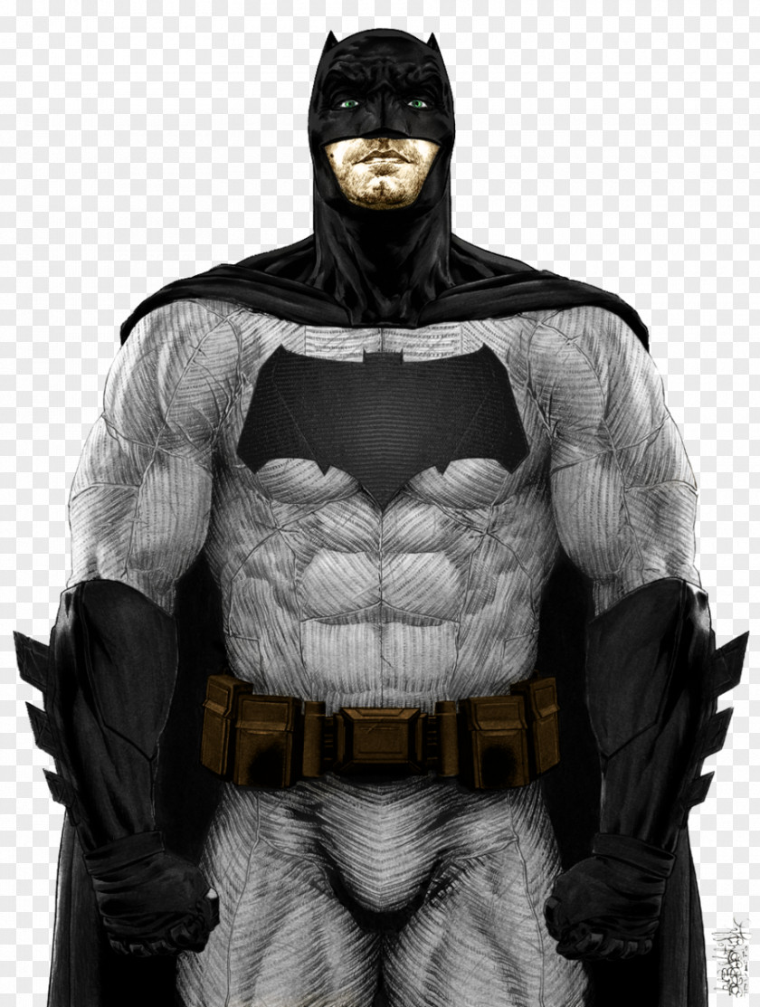 Christian Bale Superman/Batman Drawing Comic Book PNG