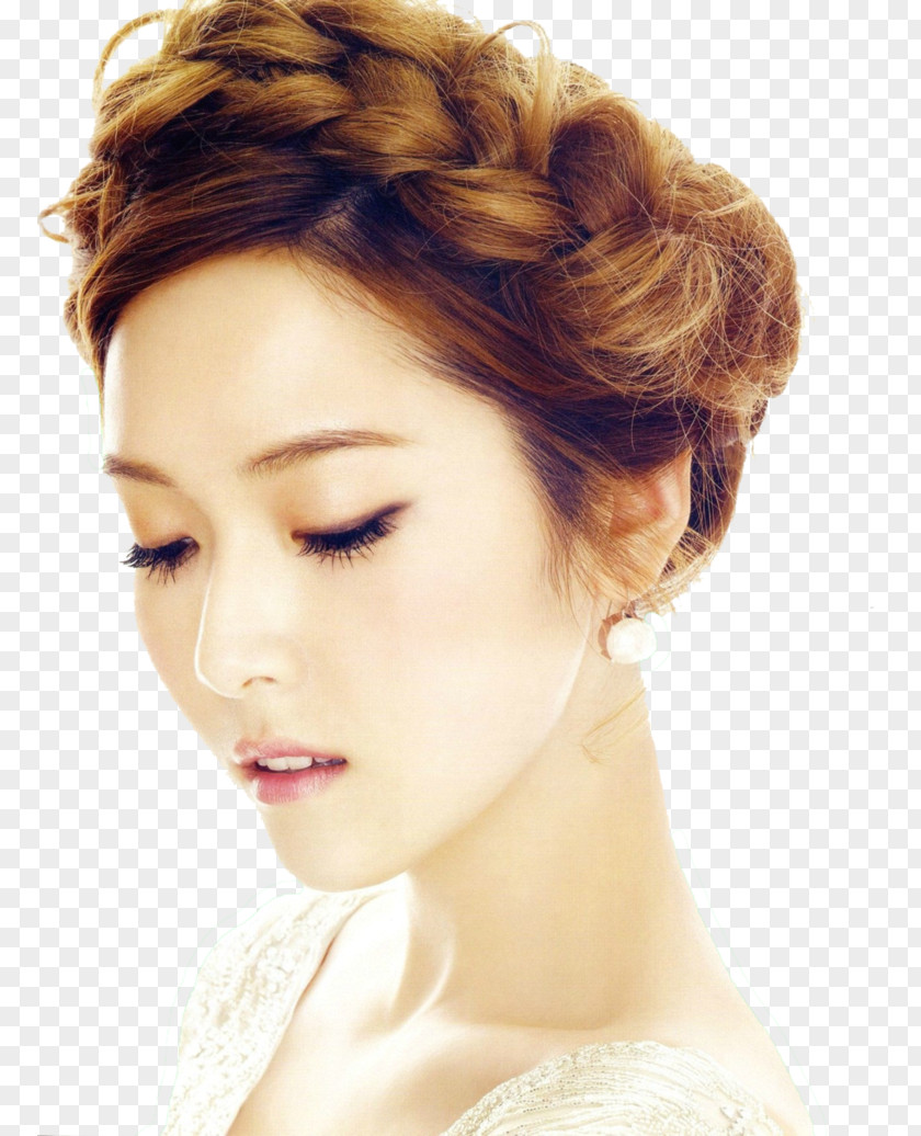 Hairstyle Card Krystal Jung Jessica & South Korea Girls' Generation SM Town PNG