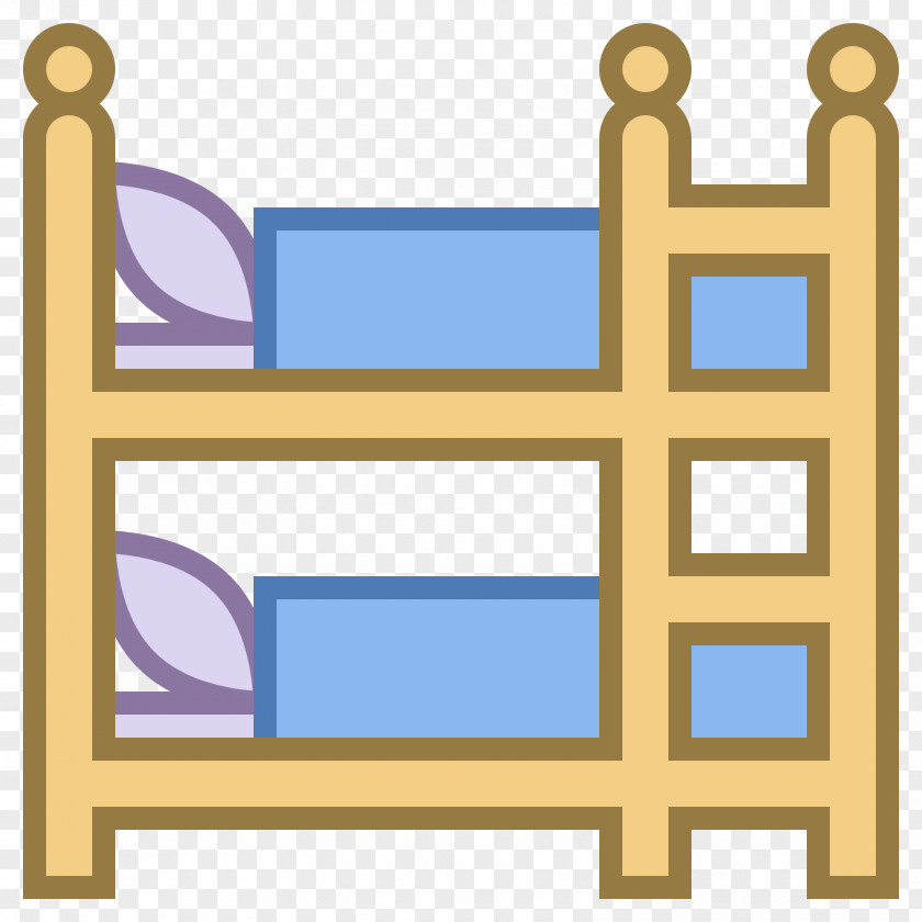 Bed Furniture Bedroom Bunk Clip Art PNG