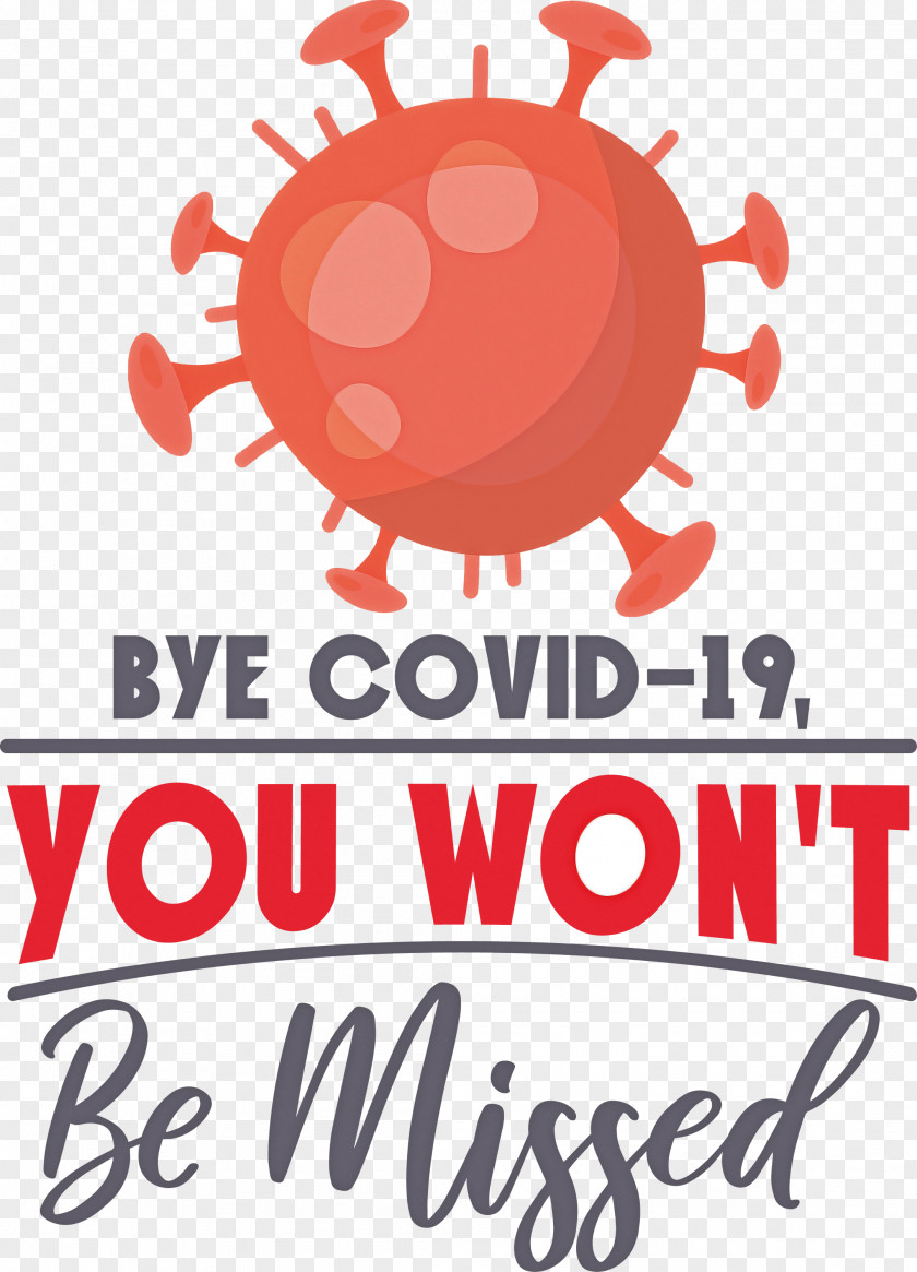 Bye COVID19 Coronavirus PNG