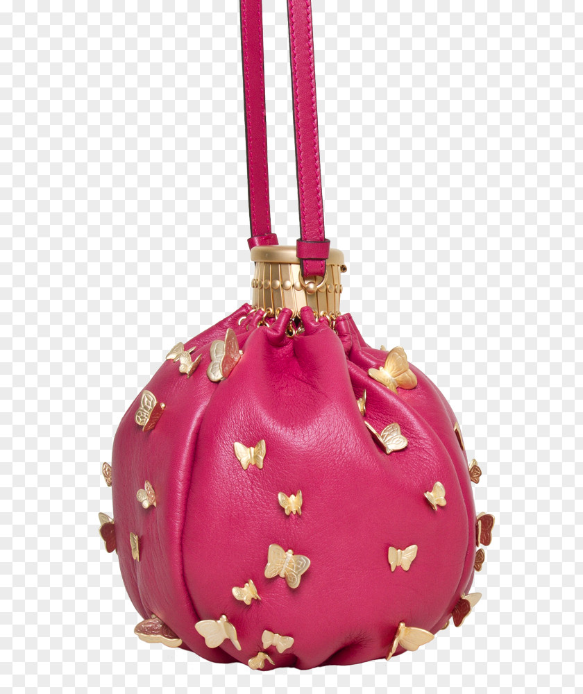 Coral Collection Handbag Christmas Ornament Messenger Bags Magenta PNG