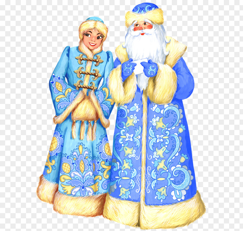 Dame Tu Cosita Snegurochka Ded Moroz New Year Grandfather Clip Art PNG