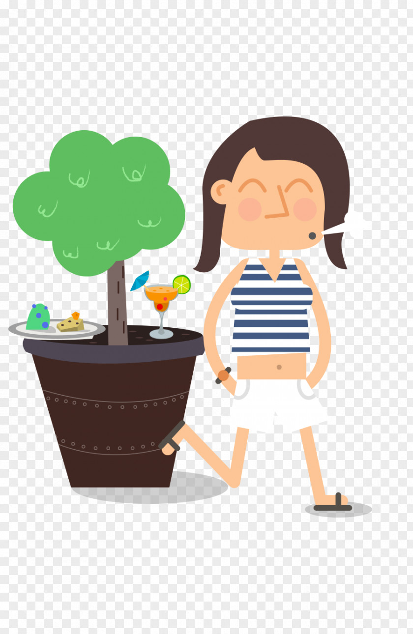 Design Human Behavior Cartoon PNG