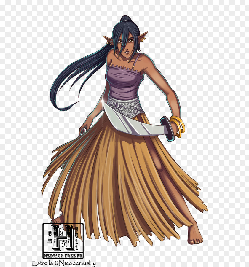 Mynah Legendary Creature Costume Design PNG