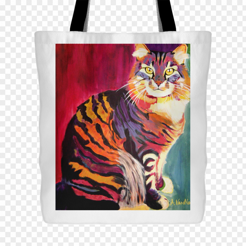 Cat Portrait Painting Printmaking Art PNG