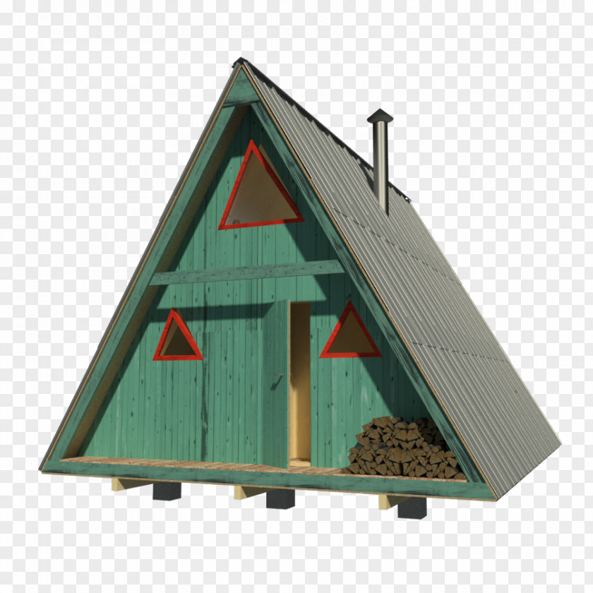 Cottage House Plan A-frame Floor Log Cabin PNG