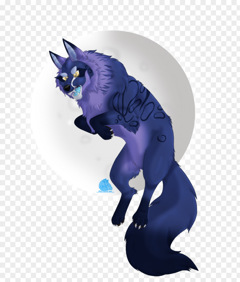 Howl Purple Figurine Legendary Creature PNG