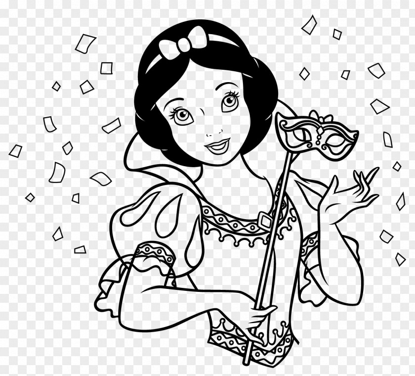 Snow White Disney Princess Drawing Rapunzel Beast PNG