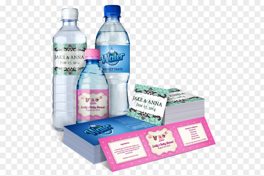 Bottle Plastic Bottled Water Label Bottles PNG