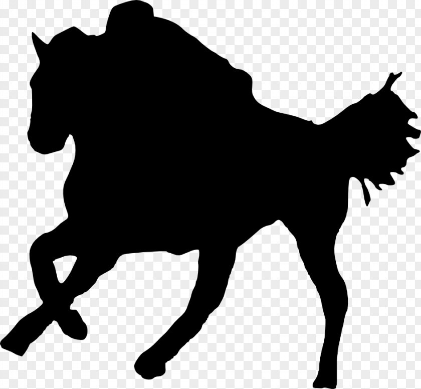 Horse Riding Pug Silhouette Shih Tzu Clip Art PNG