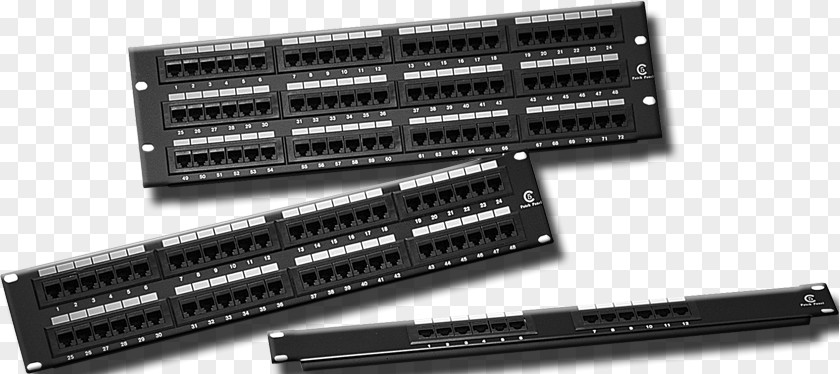 Patch Cable Management Computer Cases & Housings Structured Cabling Panels Electrical PNG