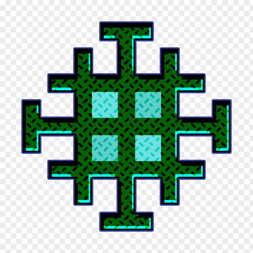 Religion Icon Jerusalem Cross PNG