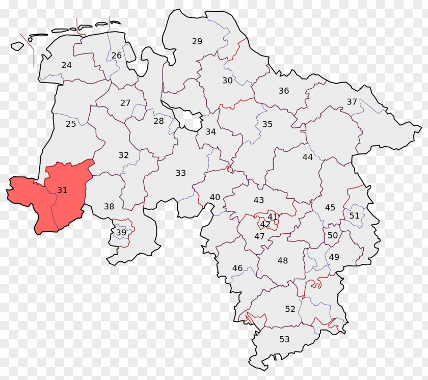 State Of Hanover Herrenhausen Constituency Stadt Hannover II Electoral District Hannover-Land I PNG