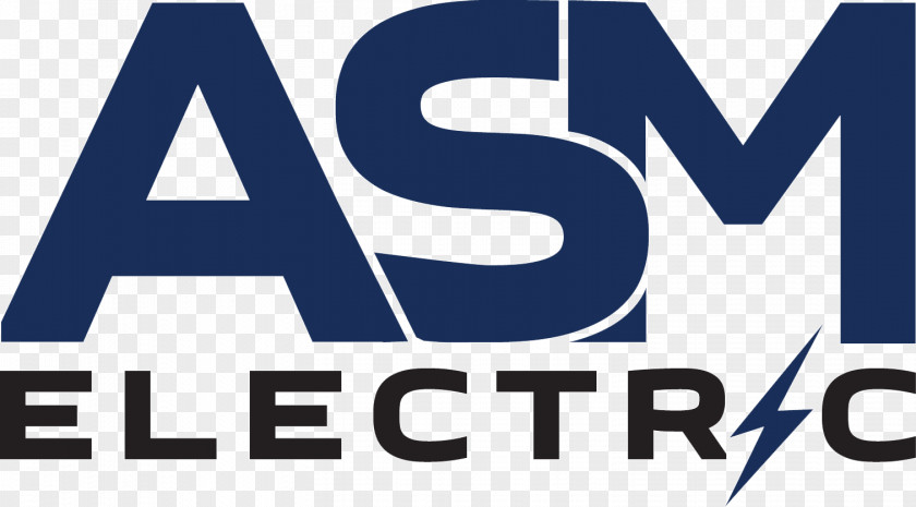 Electrical Logo ASM Electric Contractor Brand Graphic Design PNG