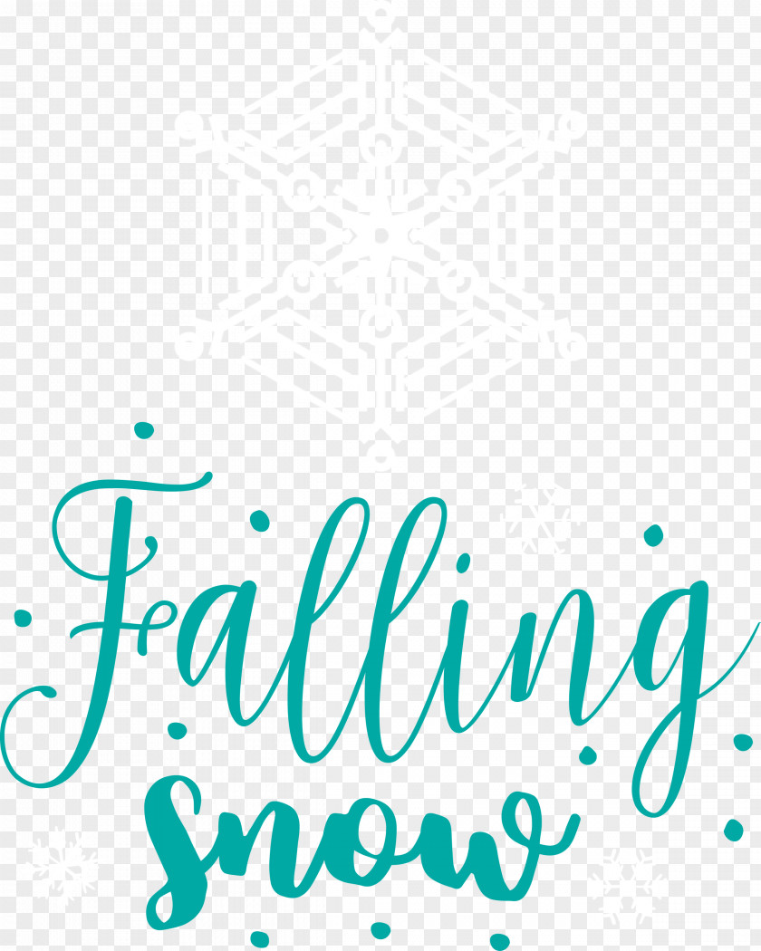 Falling Snow Snowflake Winter PNG