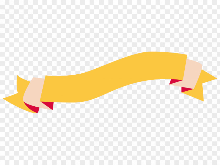 Ribbon Orange Green Red Pink PNG