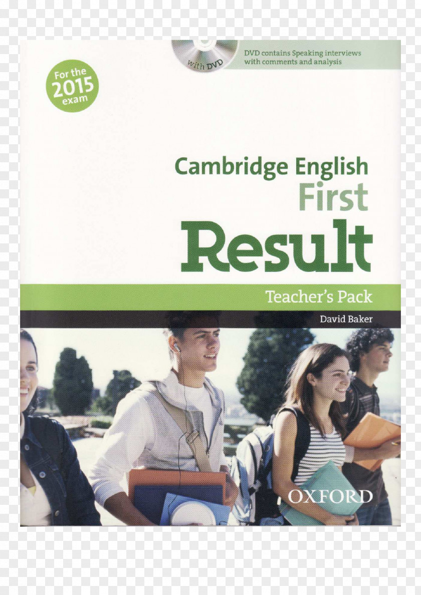 Student Cambridge English First Result FCE Workbook Resource Pack With Key English: Class Audio CD (2 Discs) B2 C1 Advanced PNG