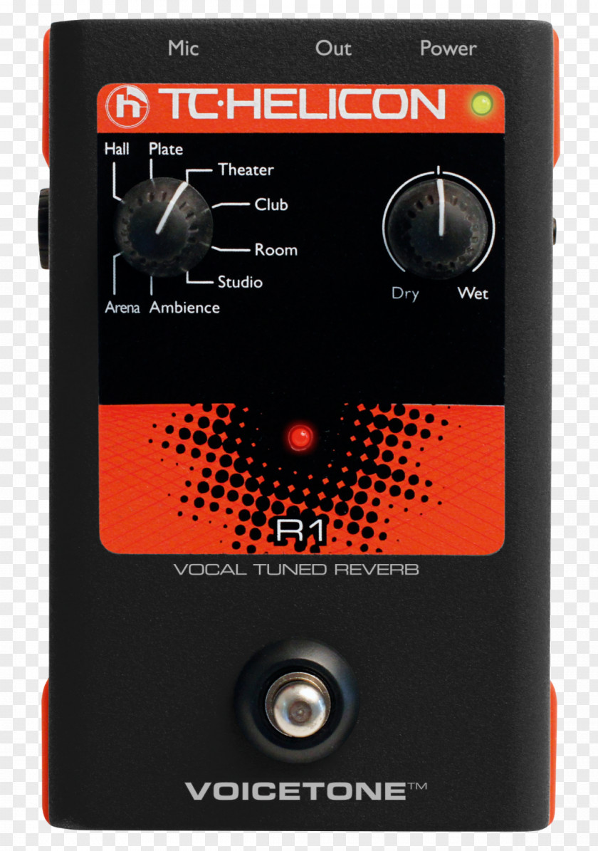 TC-Helicon VoiceTone D1 Effects Processors & Pedals X1 C1 PNG