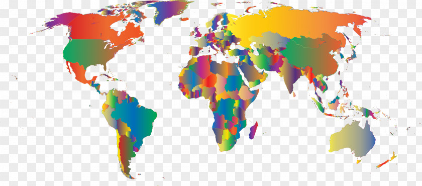 World Map Globe PNG