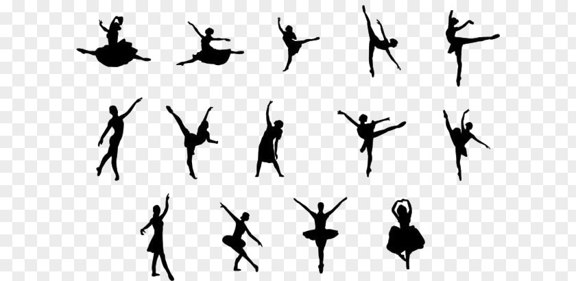 Ballet Man Dancer Silhouette PNG