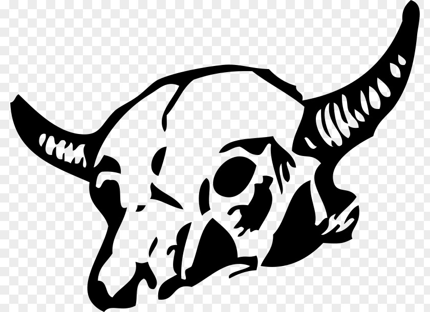 Dead Fish Cattle Skull Clip Art PNG