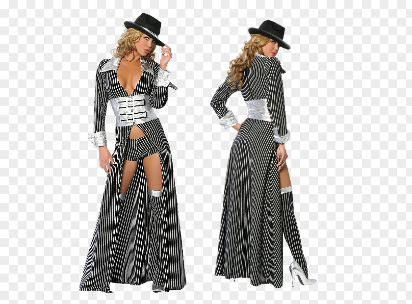 Dress Costume Party Halloween Gangster PNG