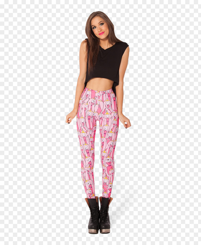 Girls Leggings Princess Bubblegum Clothing Printing Female PNG