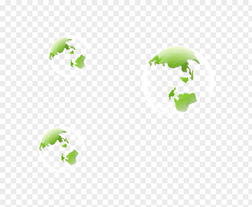 Transparent Earth Bubble PNG