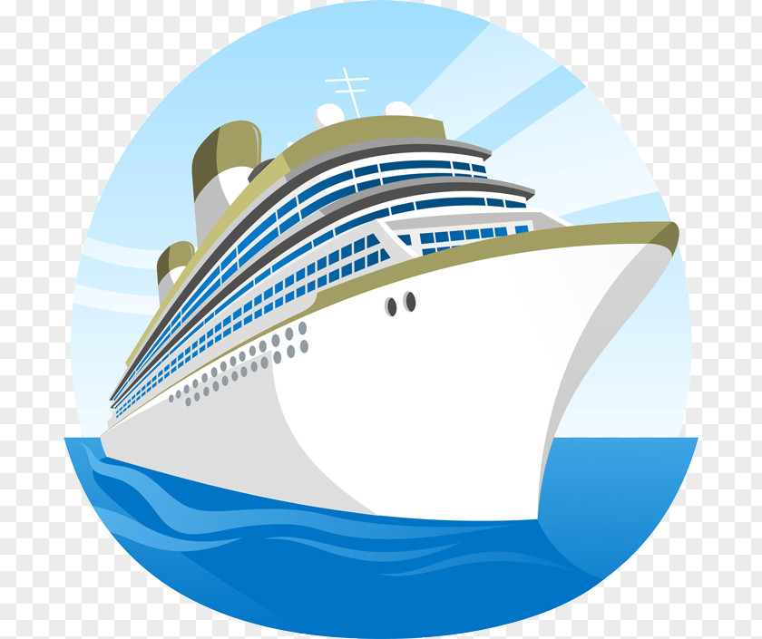 Cruise Ship Cartoon Clip Art PNG