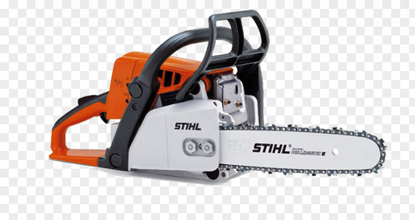 Orange Small Chainsaw Stihl Tool Price PNG
