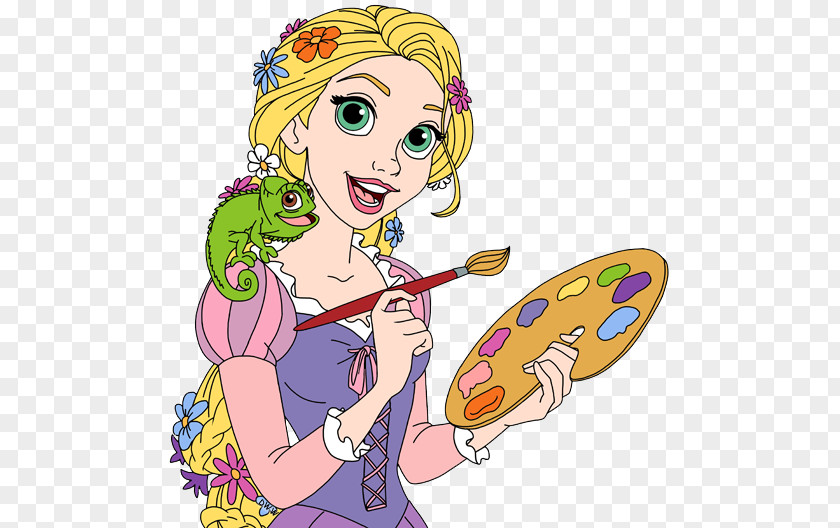 Painter Tangled: The Video Game Rapunzel Walt Disney Company Coloring Book PNG