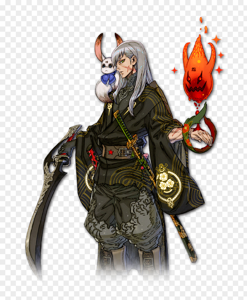 Kimihiko Fujisaka Terra Battle Concept Art Model Sheet PNG