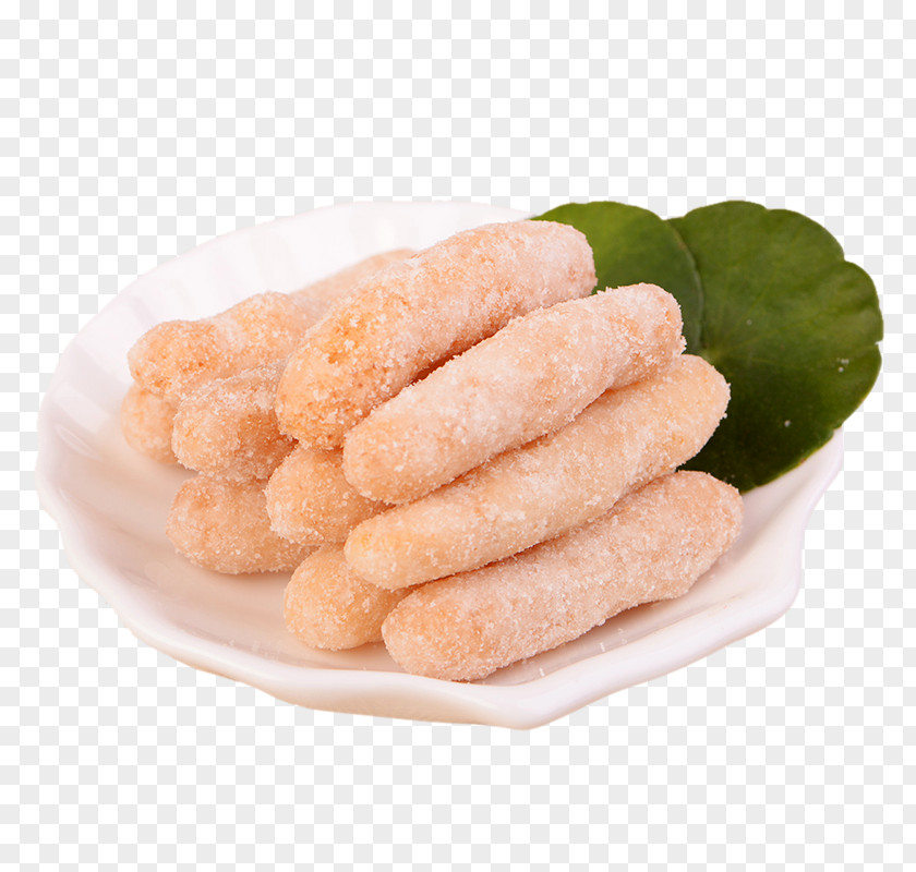 Oil Jujube Glutinous Rice Chicken Nugget Croquette PNG