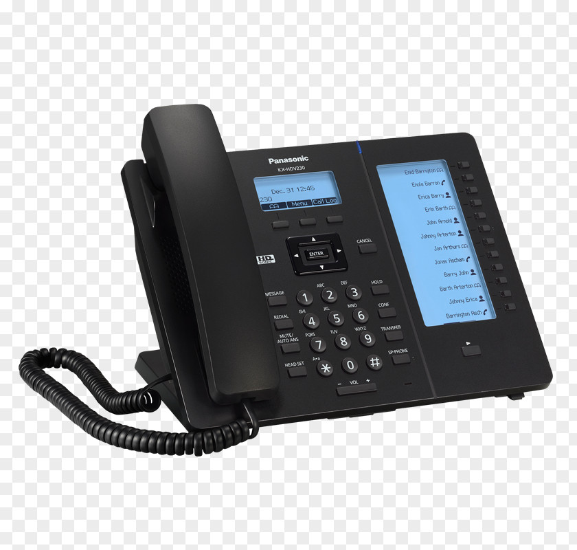 Panasonic Phone KX-HDV230 VoIP Telephone Session Initiation Protocol PNG