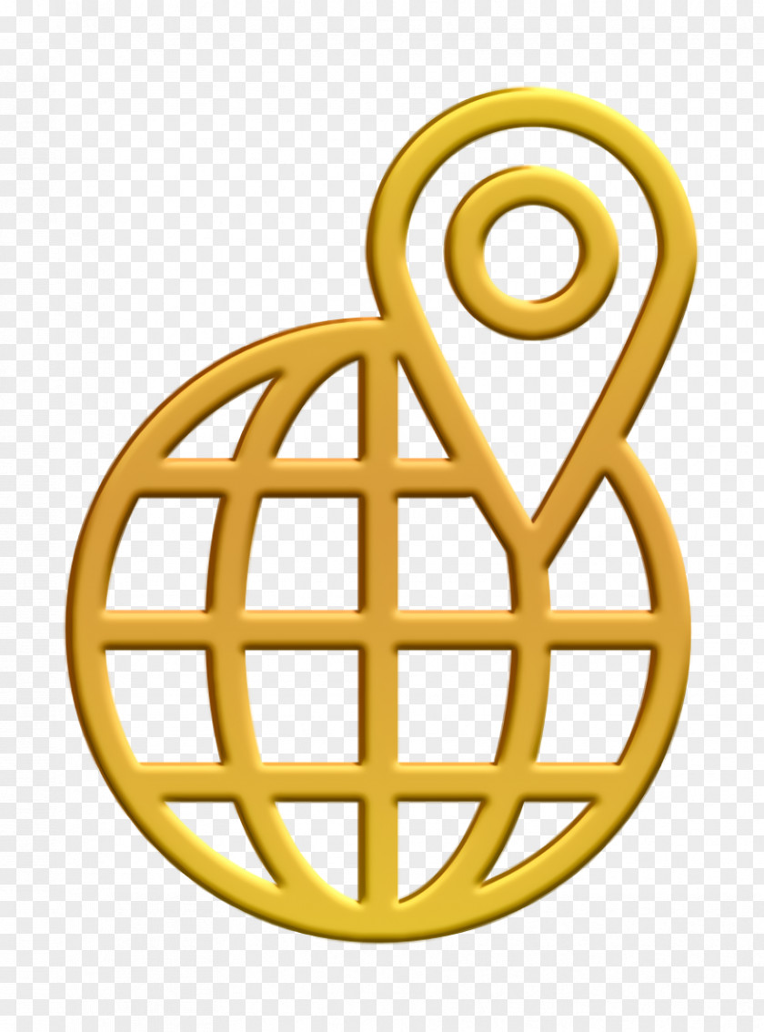 SEO And Marketing Icon Earth Globe PNG