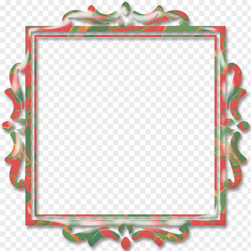 Xmas Doodles Picture Frames Paper Image Mirror Text PNG