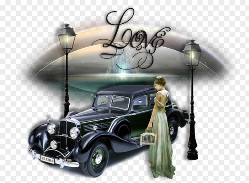 Car Antique Maybach Zeppelin Vintage PNG