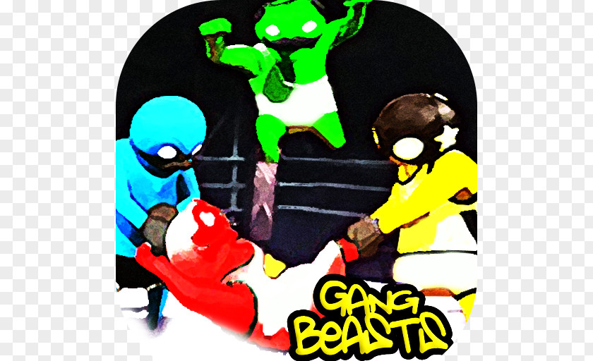 Gang Beasts Icon Clip Art Superhero Illustration Human Behavior PNG