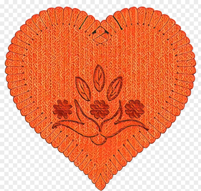 Heart Orange PNG